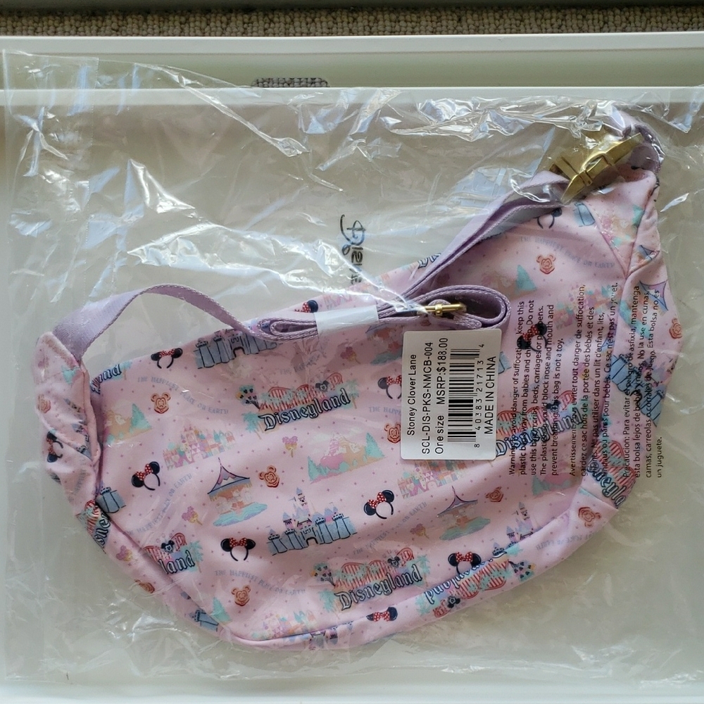 NWT Stoney Clover Lane X Disney Parks Jumbo Fanny Disneyland - Picture 3 of 12